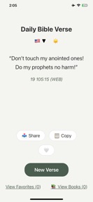Daily Random Bible Verse screenshot
