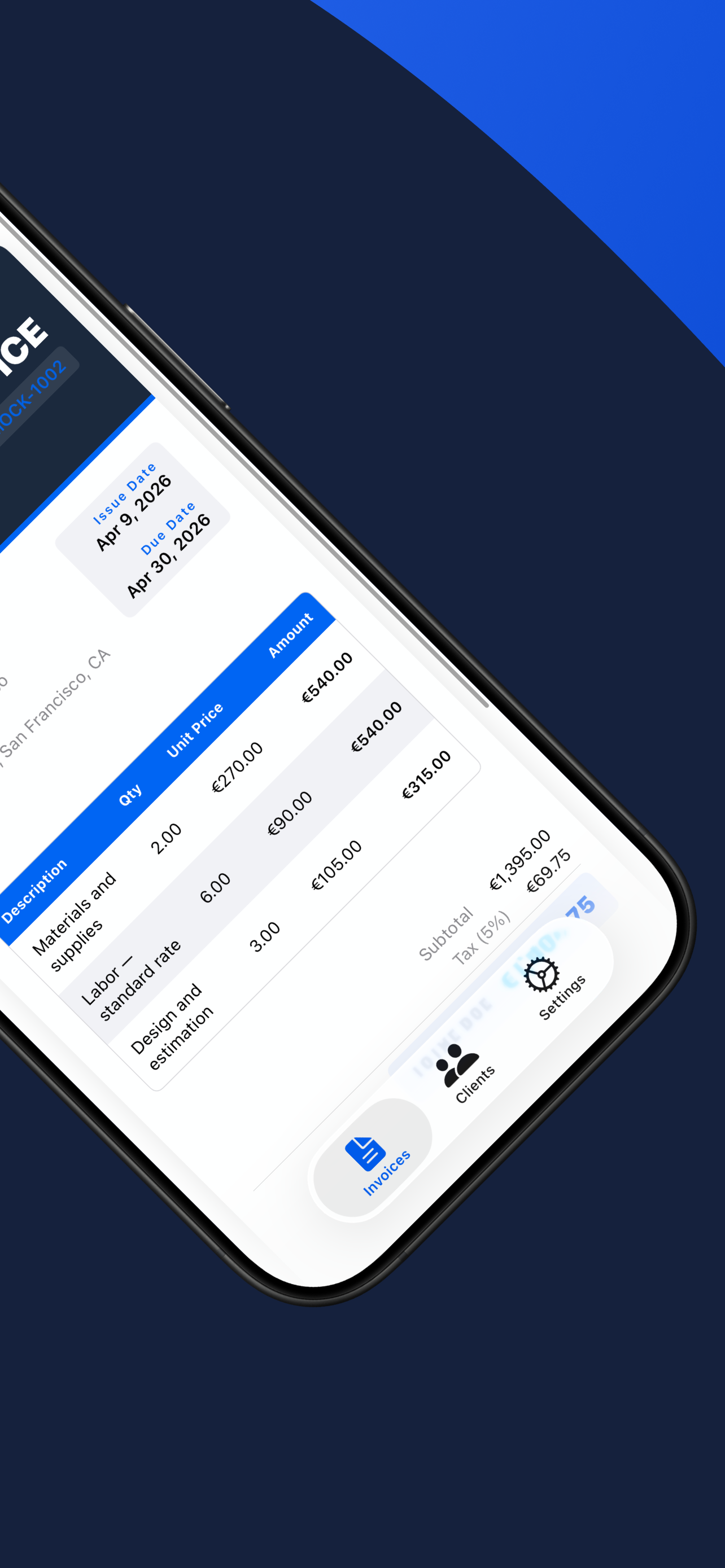 BillZap: Invoice Maker & PDF screenshot 8