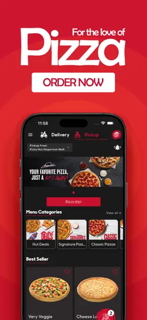 Pizza Hut Pak screenshot 1