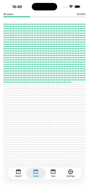 Life Progress: Life in Weeks screenshot 2