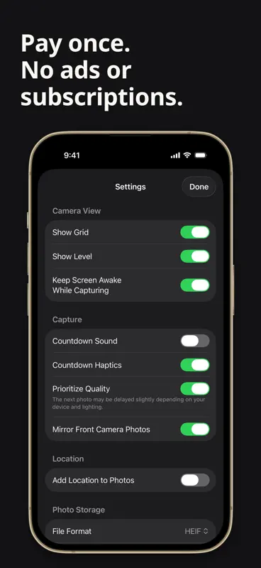 Interval Camera: Auto Capture screenshot 3 of 5