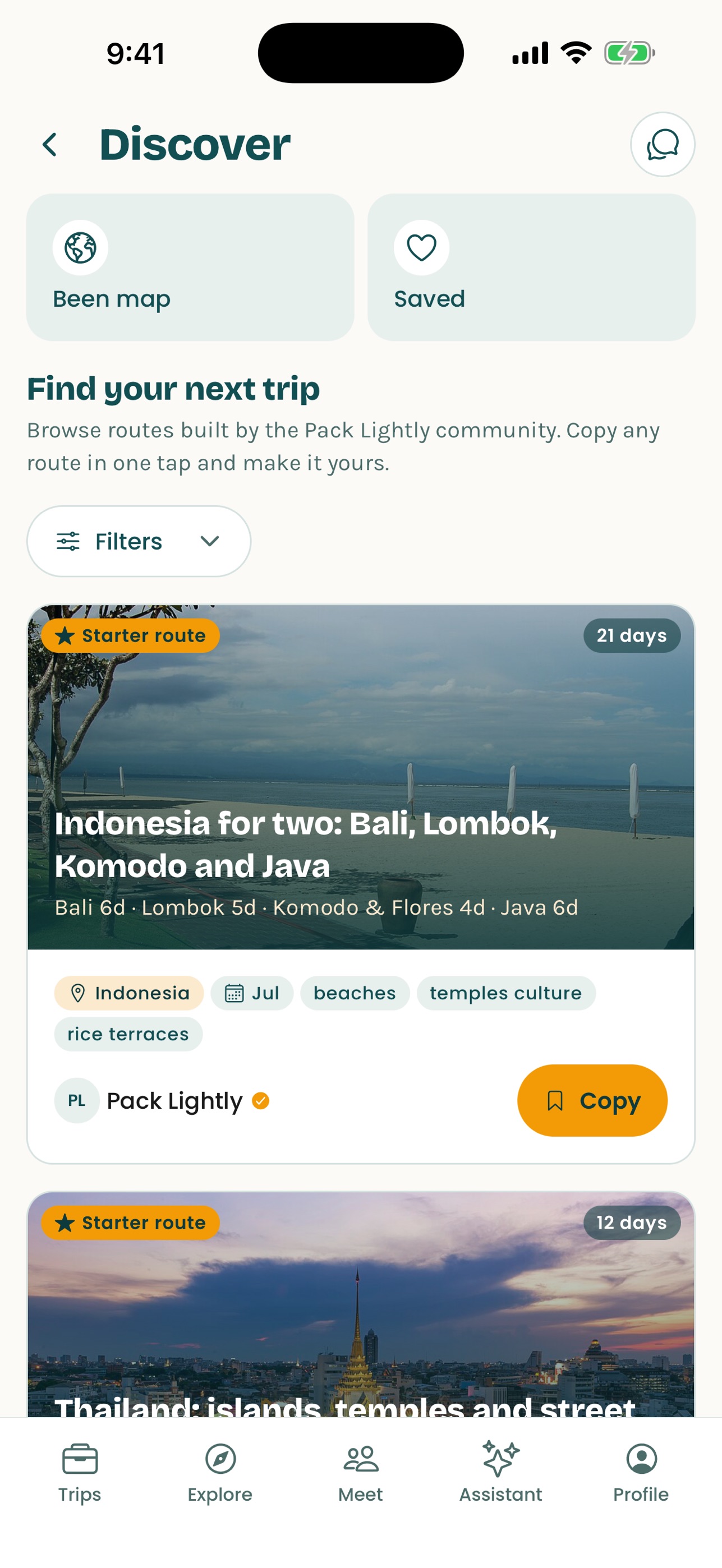 Screenshot 3 of Pack Lightly: Trip Planner