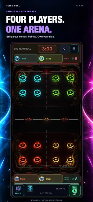 Sling Duel: Puck Arena screenshot 2