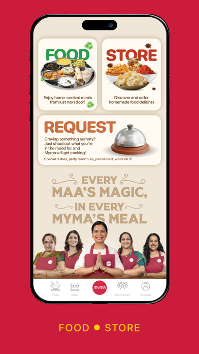Myma - Home Cooked Food Screenshot