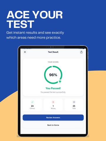 Nevada Permit Test Practice iPad screenshot
