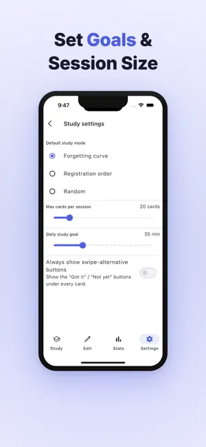 Flashcards Maker: Swipe Study screenshot 3