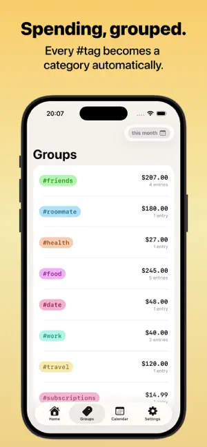 Jotfi - Quick Expense Tracker screenshot 2