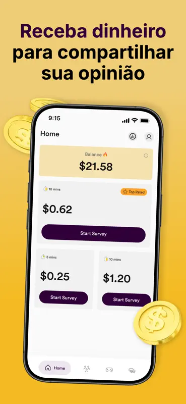 Golden Survey: Ganhar Dinheiro screenshot 3 of 5