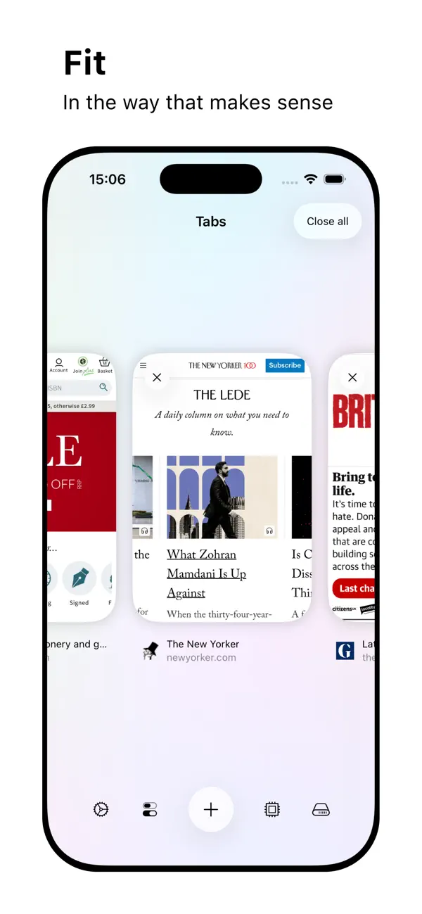 #3. Web Browser (iOS) Podle: Vicente Garcia Cortes