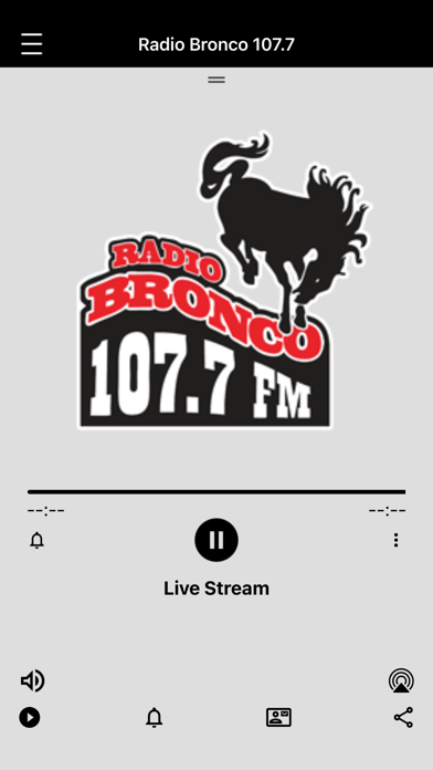 Radio Bronco 107.7 Screenshot
