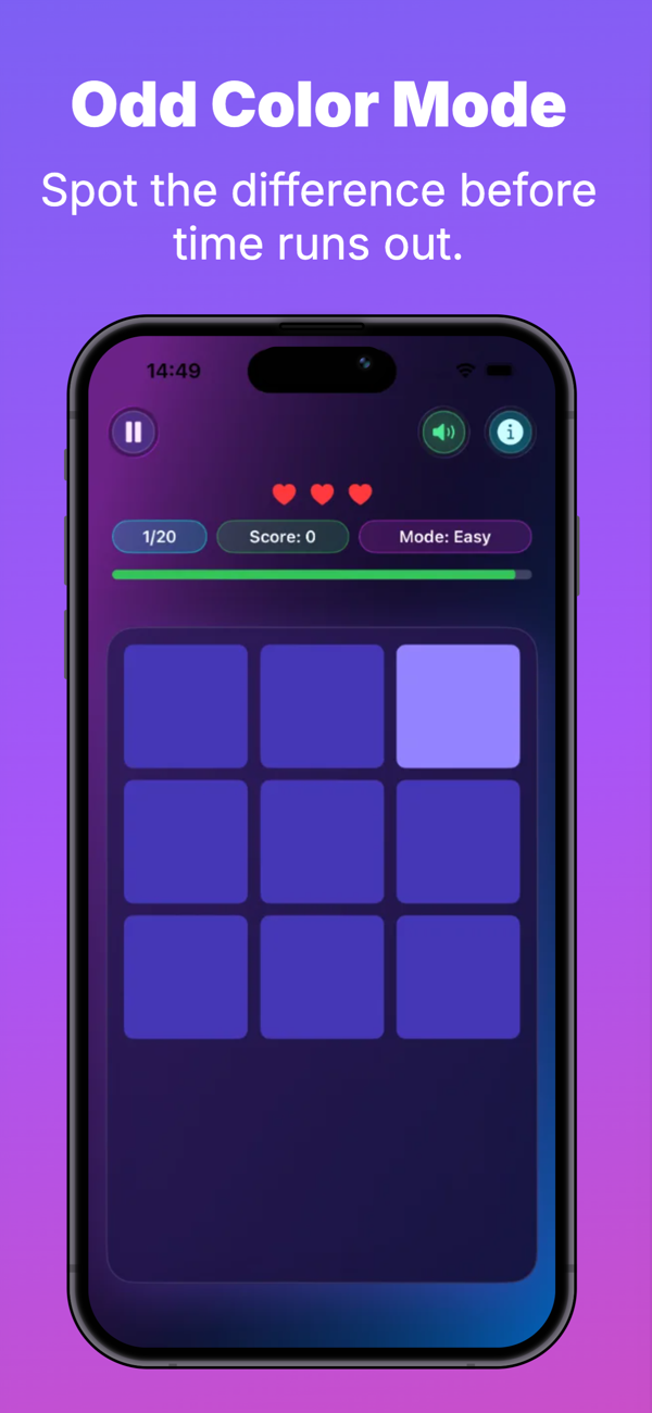 EyeSight Challenge Screenshot