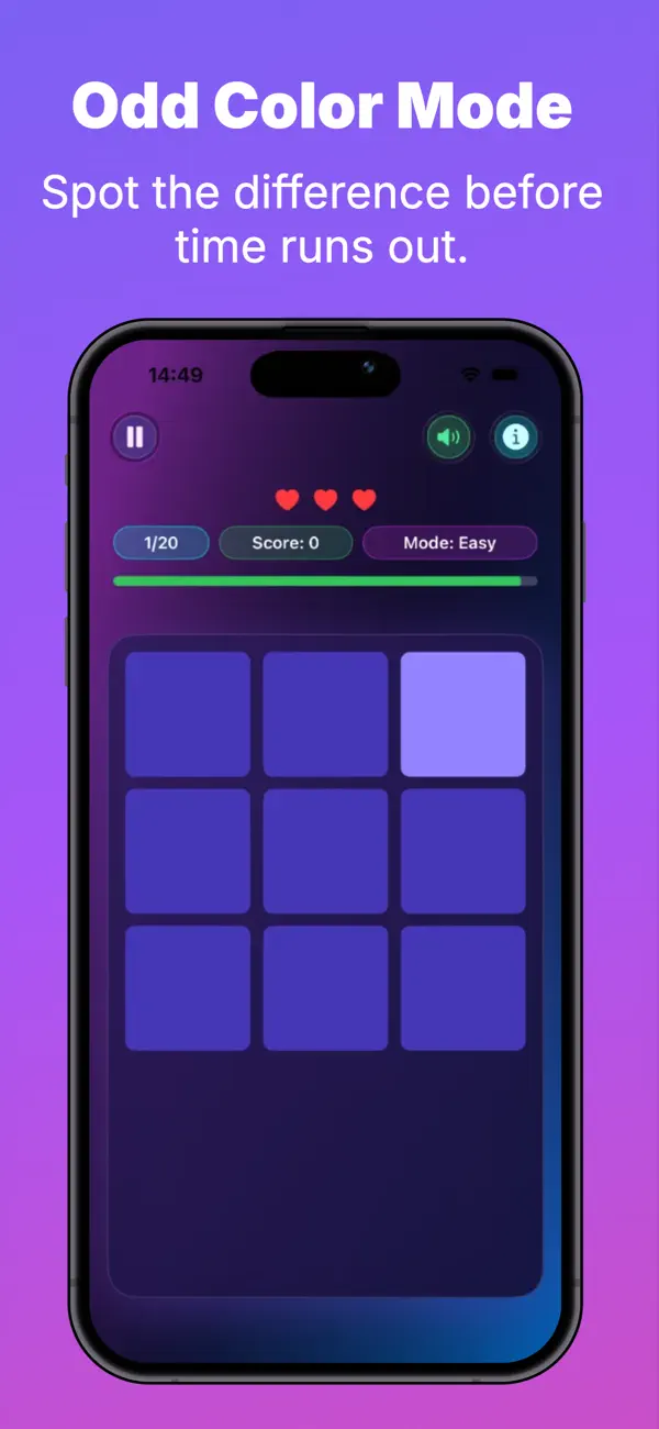 Screenshot #3 pour EyeSight Challenge: Focus Game
