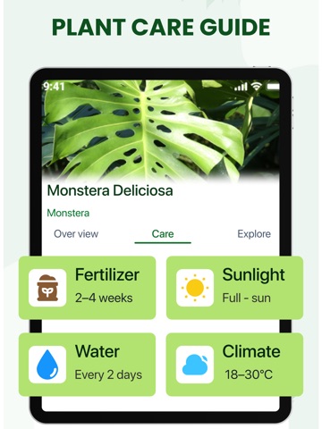 Leafy: Plant Identifier iPad screenshot