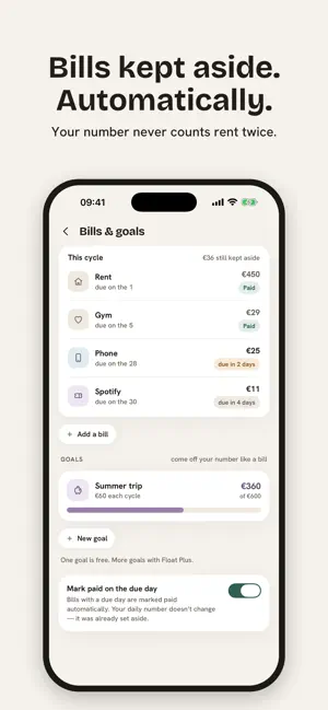 Float: Daily Budget Tracker screenshot 4