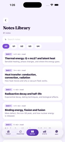 QCAA Study Physics iPhone screenshot