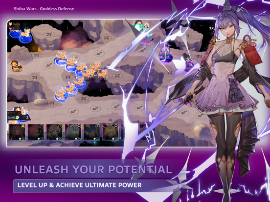 Shiba Wars: Tower Defense TD iPad screenshot 5 - Games app