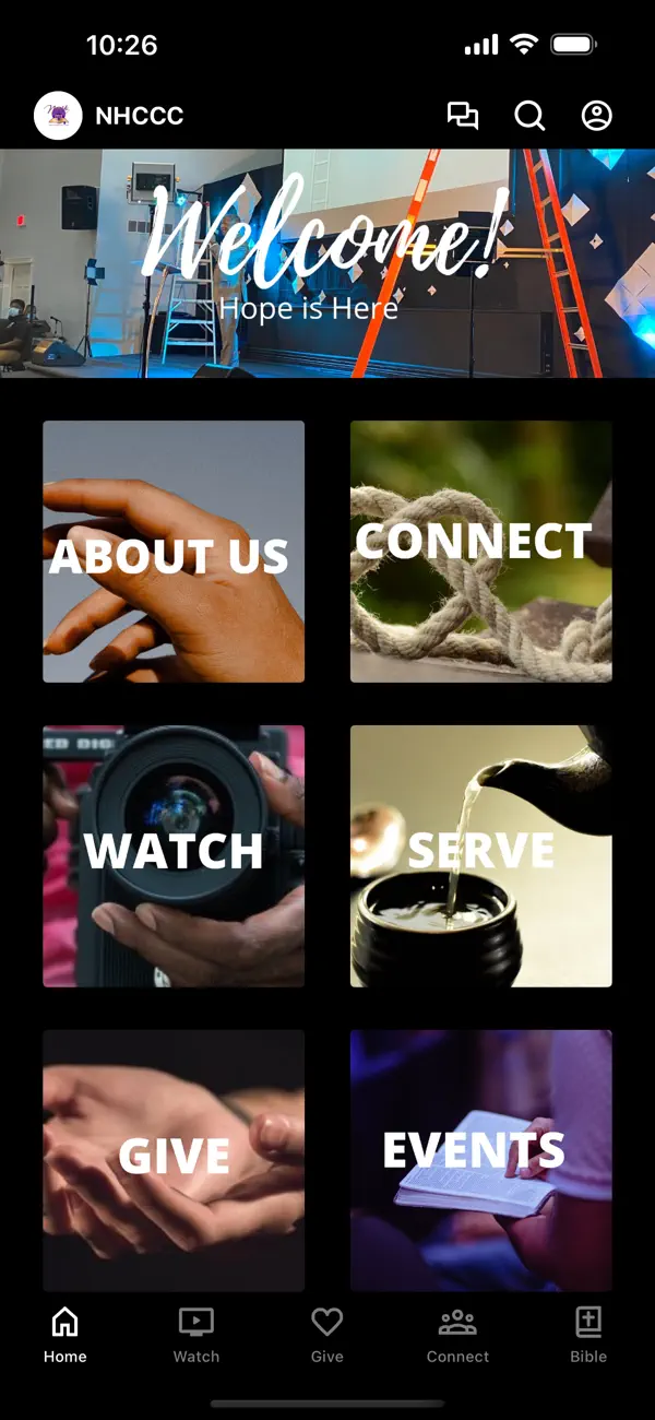 Screenshot #1 pour New Hope Christian Community C