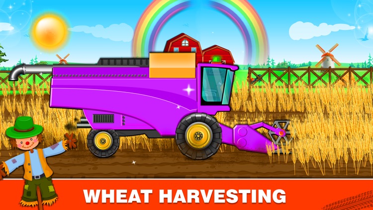 Grassland Harvester Farm Land