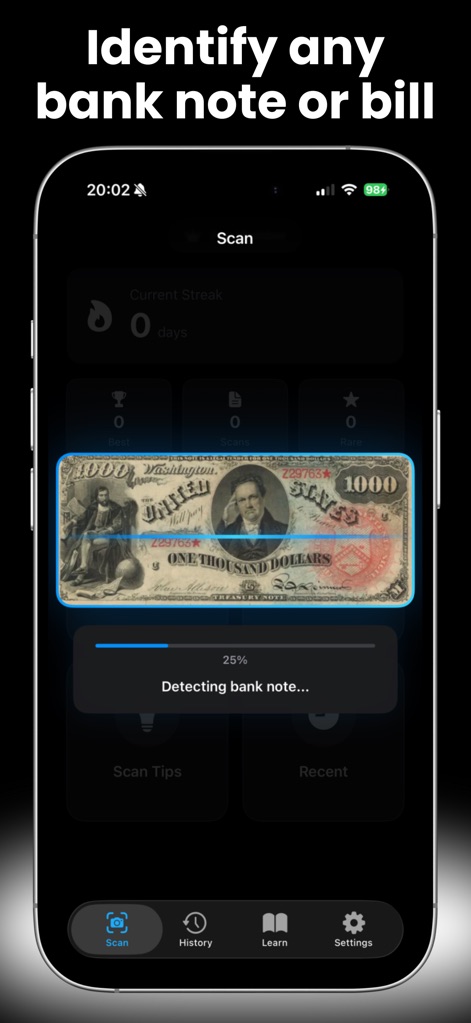 Bank Note Identifier & Scanner - App de Referencia | MWM
