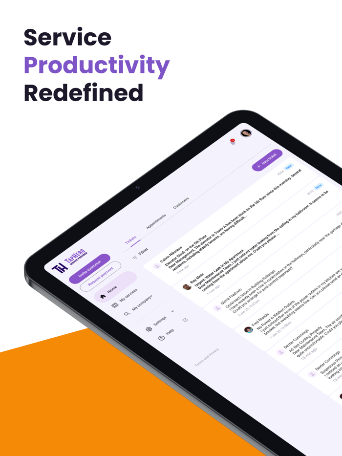 TapHero - Service Provider