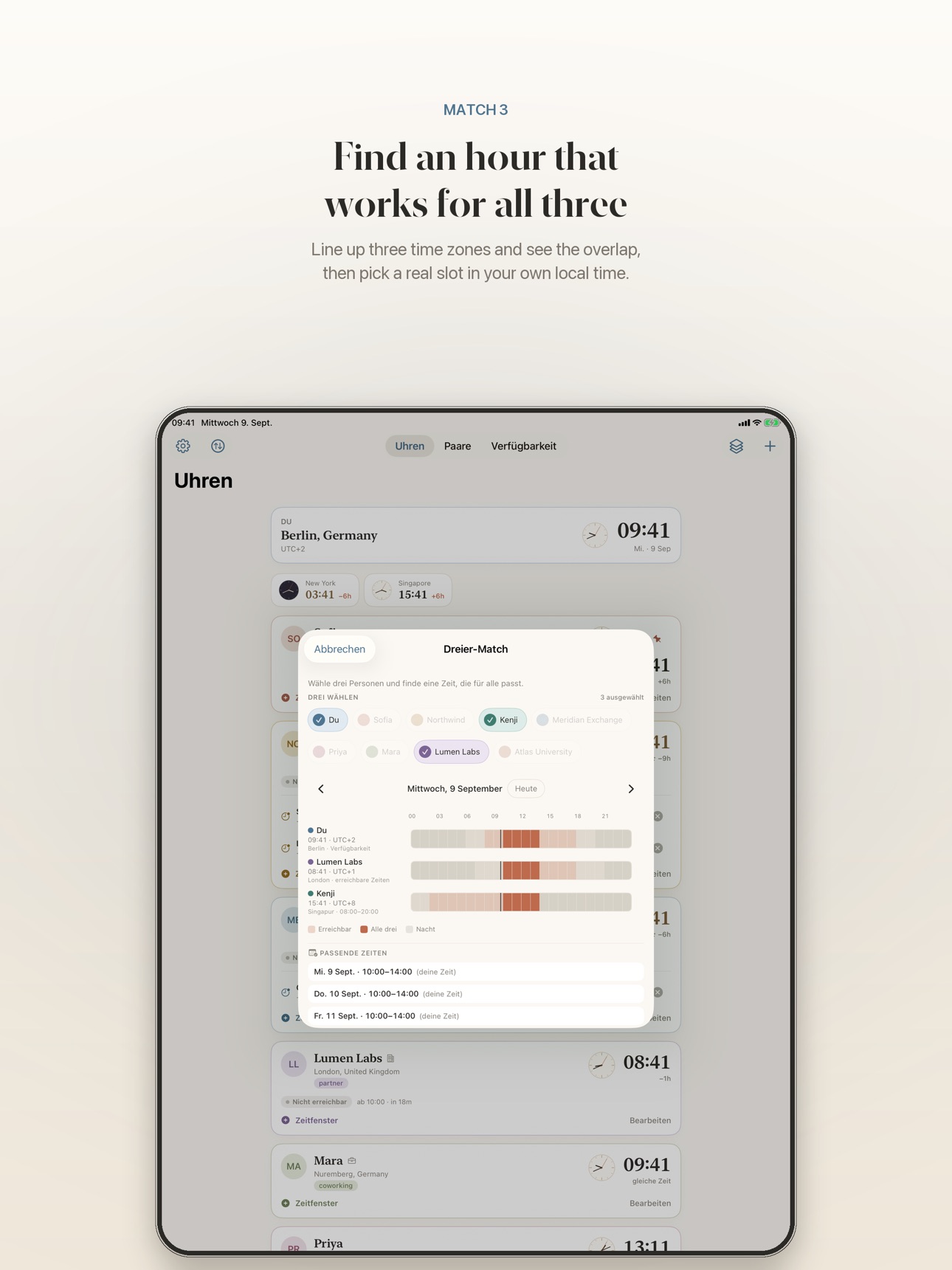 Screenshot 9 of World Team Clock