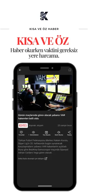 Kısa Kes - Kısa ve Öz Haber screenshot 2