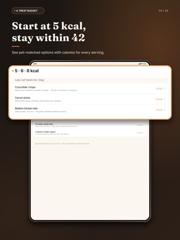 Nibble: Pet Weight Tracker iPad screenshot