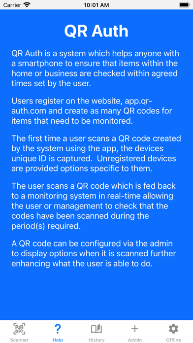 QR Authenticator Screenshot