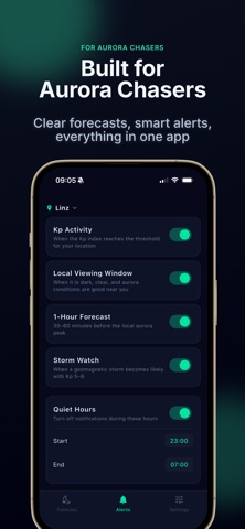 Aurora Forecast AI Tracker iPhone screenshot
