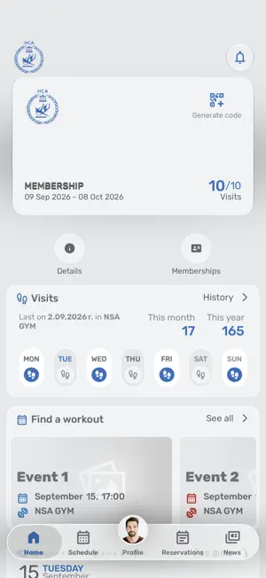 NSA GYM screenshot 1