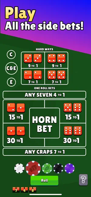Bubble Craps screenshot 4