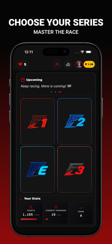 F Quiz: Motorsport Trivia Game screenshot 1