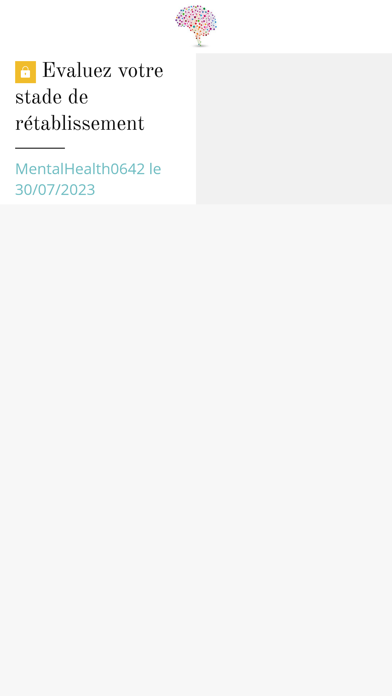 rétablissement & schizophrénie Screenshot