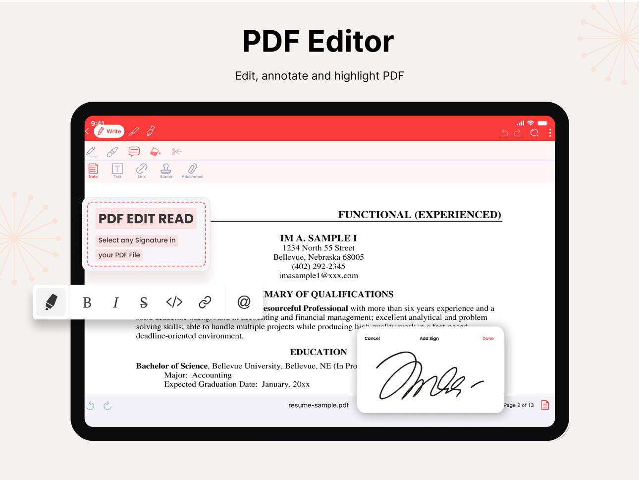 iPad screenshot