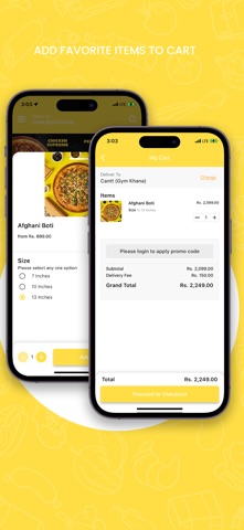 Cheese Please Delivery screenshot