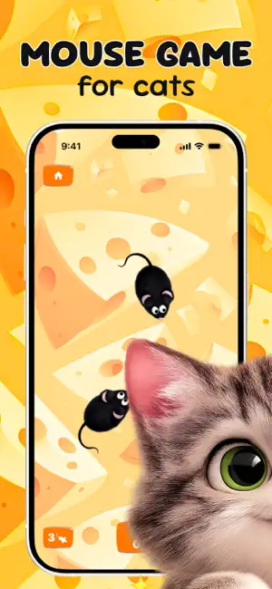 Cat Games - Fish & Mouse screenshot 1