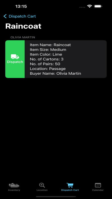 J.B.S Inventory Management Screenshot