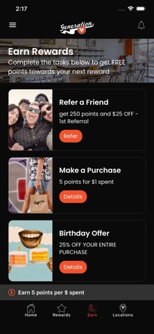 Gen V Rewards Screenshot 3 of 3