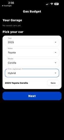 Fuel Plan screenshot