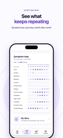 Sansa: Menstrual Calendar Screenshot 7 of 10