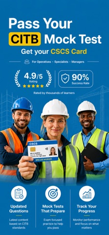 CITB CSCS Card Op/Spec HS&E Screenshot 1 of 9
