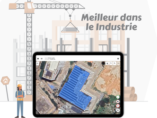 Screenshot #4 pour Mapulateur - GPS Terre Mesure