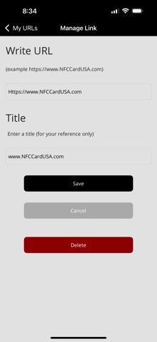 NFCCardUSA screenshot