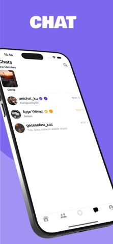 UniChat: A Digital Campus iPhone screenshot