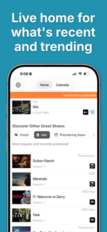 Next Episode - Track TV Shows iPhone screenshot