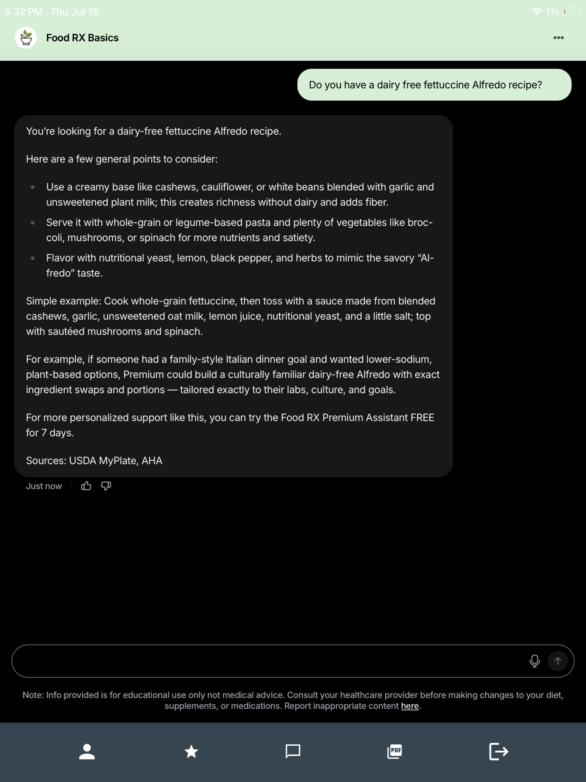 Food RX Assistant screenshot 8