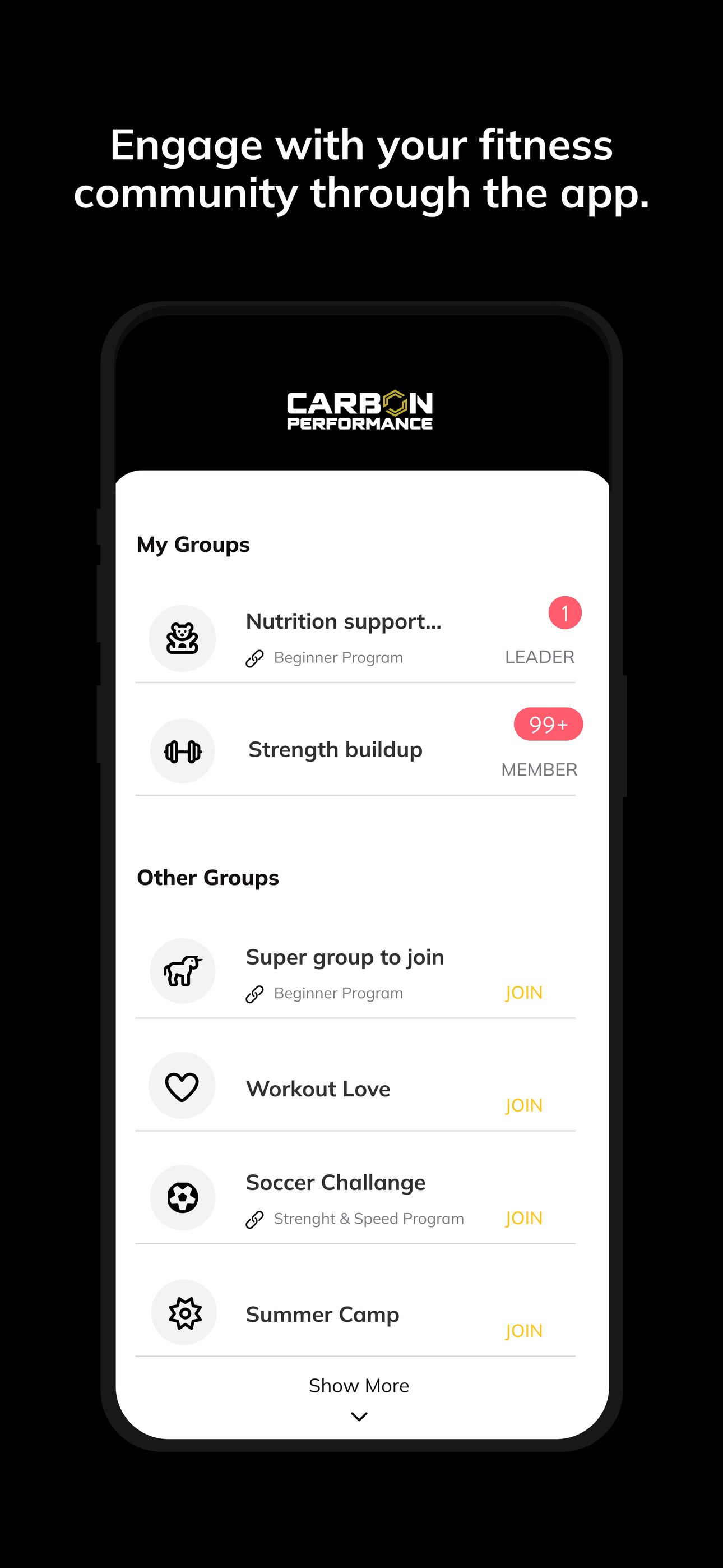 Carbon Performance Gym