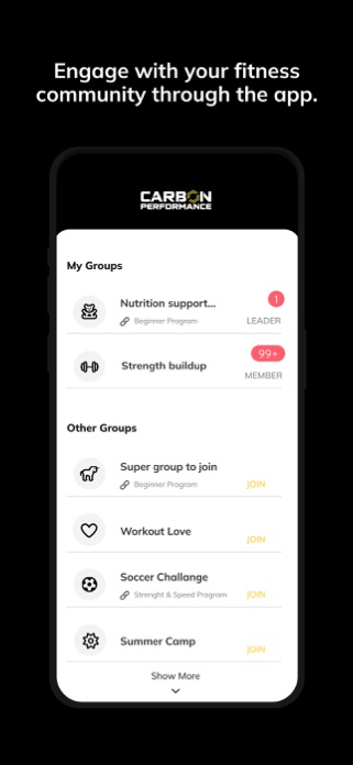 Carbon Performance Gym Screenshot 7 of 10