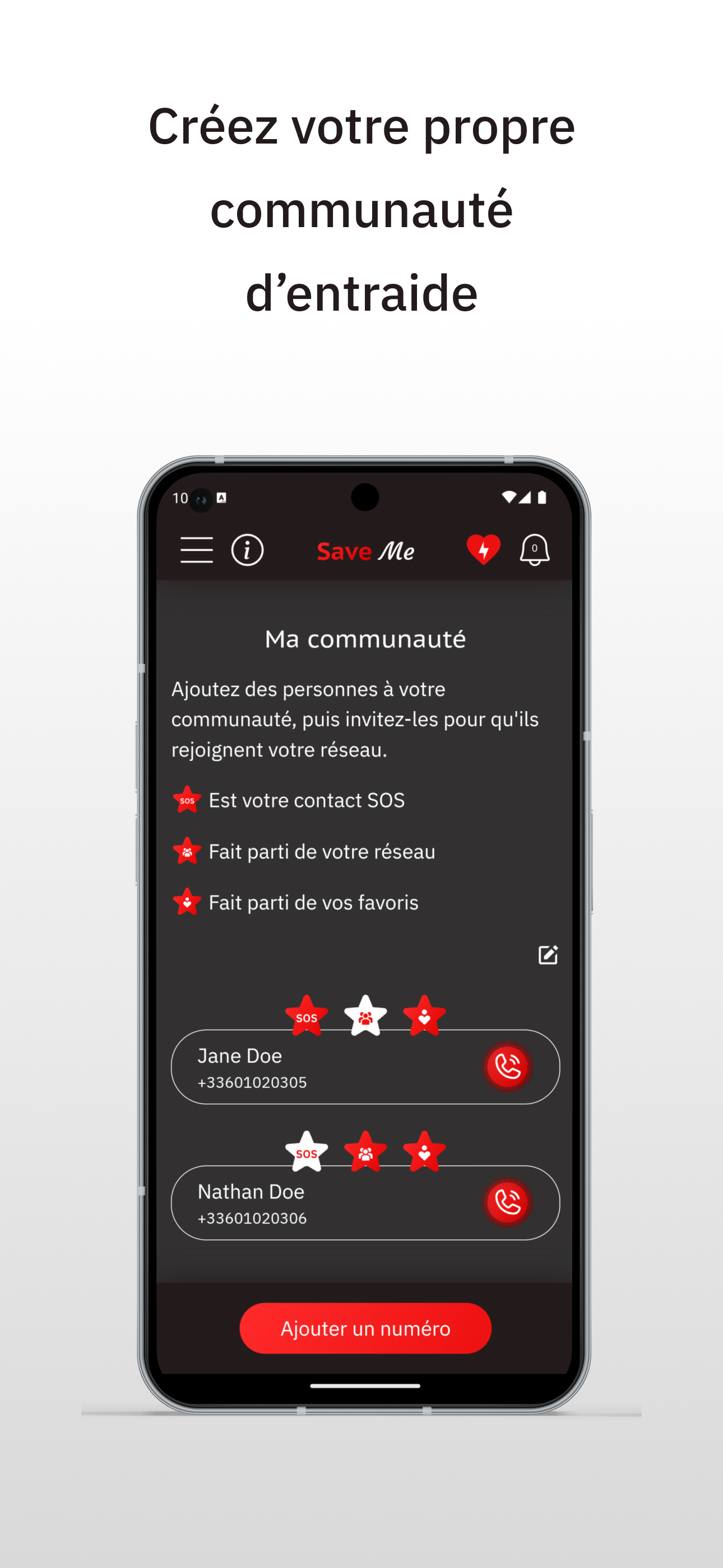 Save Me - l'app qui vous aide screenshot 5