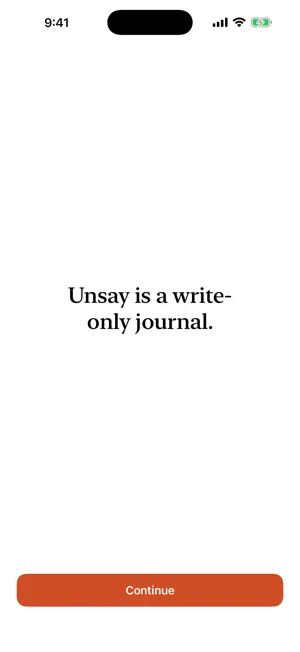 Unsay: Burn-Away Journal screenshot 1